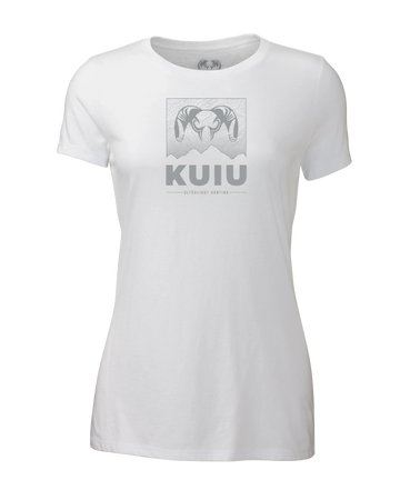 Women's Topo Mountain T-Shirt | White