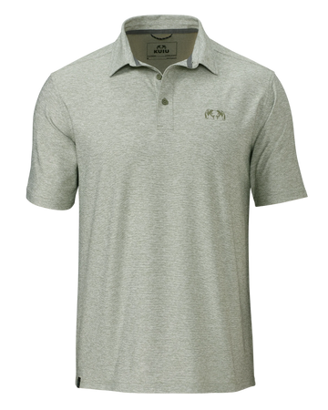 KUIU Performance Polo | Heather Buckbrush