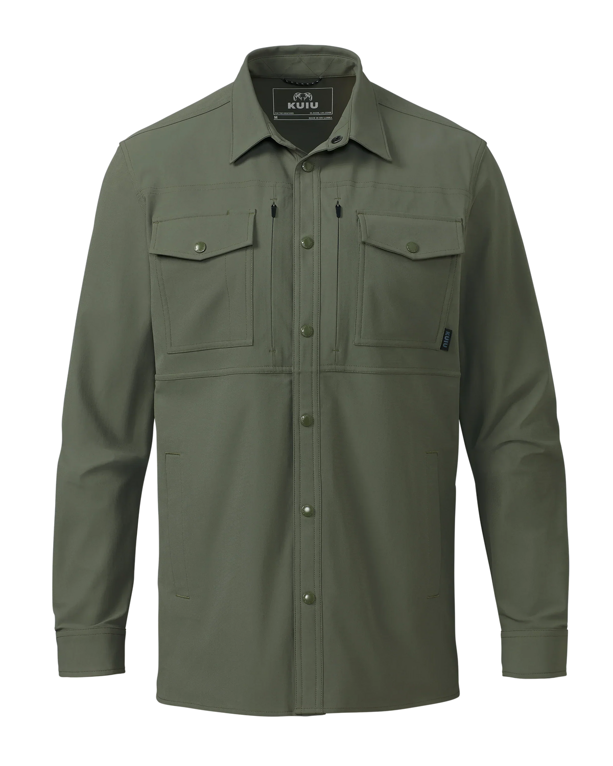 Outlet Tour Shirt Jacket | Dark Sage