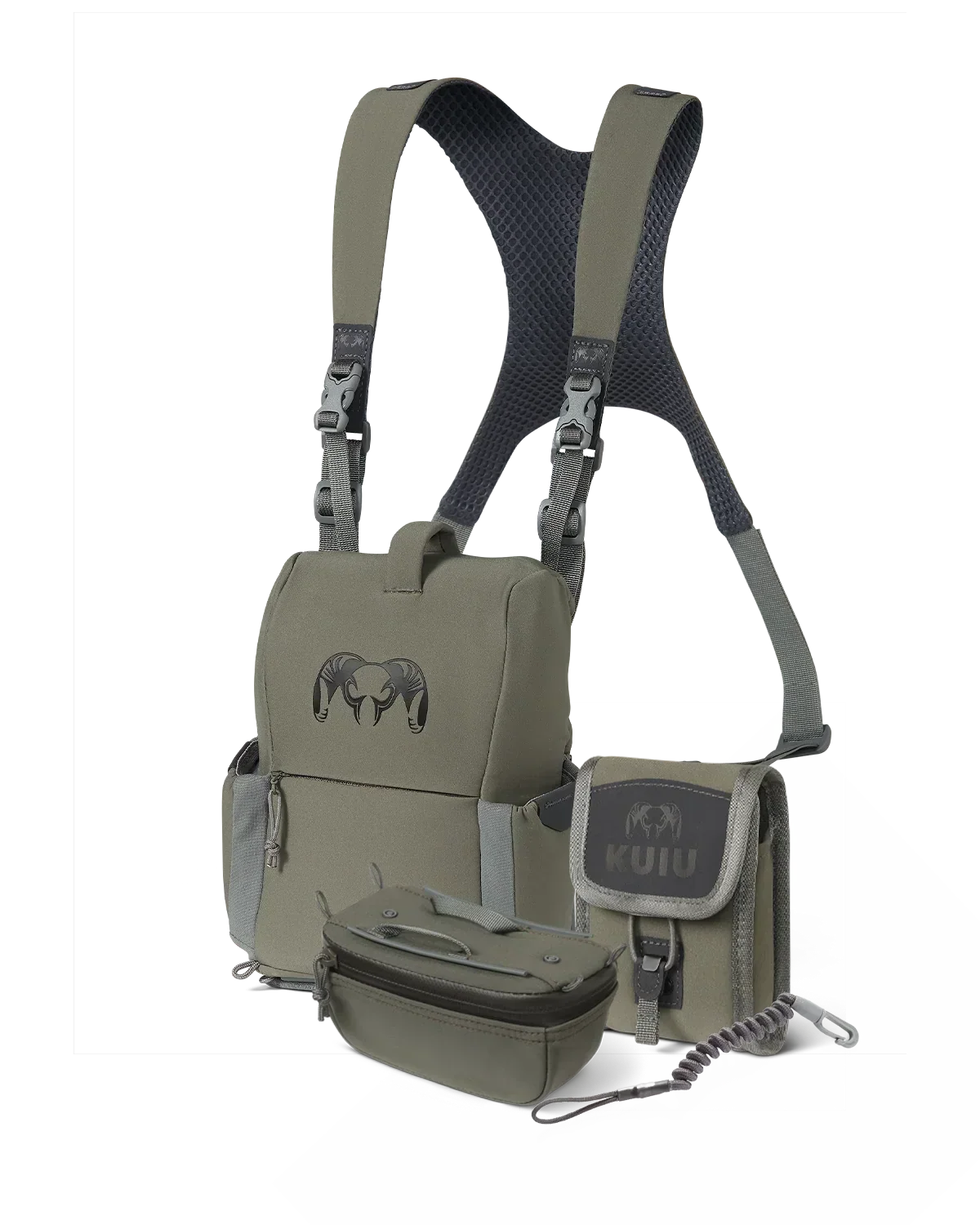 PRO G3 Bino Rangefinder Set | Ash