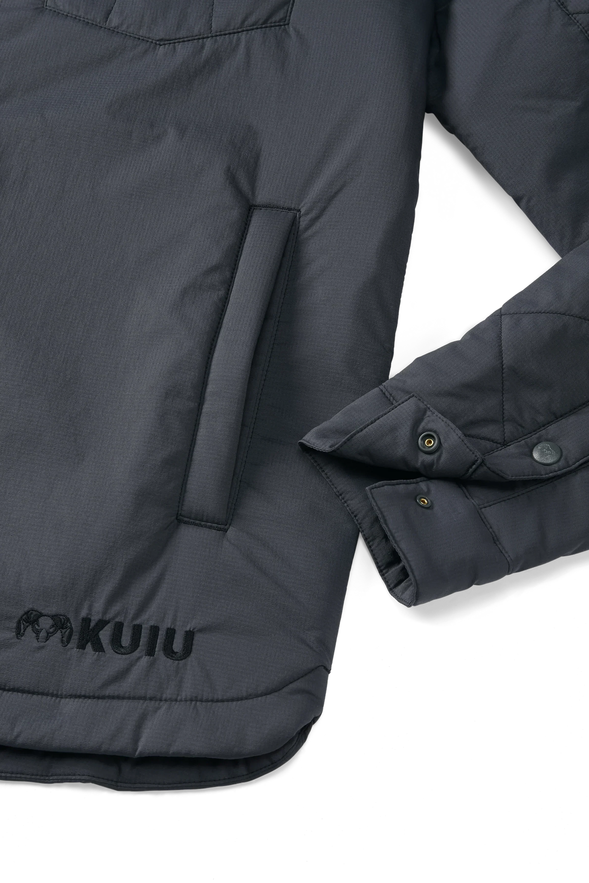 Base Camp Insulated Snap Shirt | Gunmetal