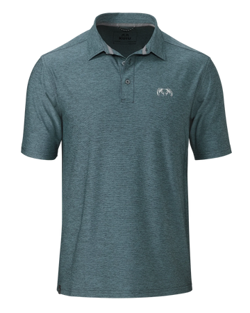 KUIU Performance Polo | Heather Slate