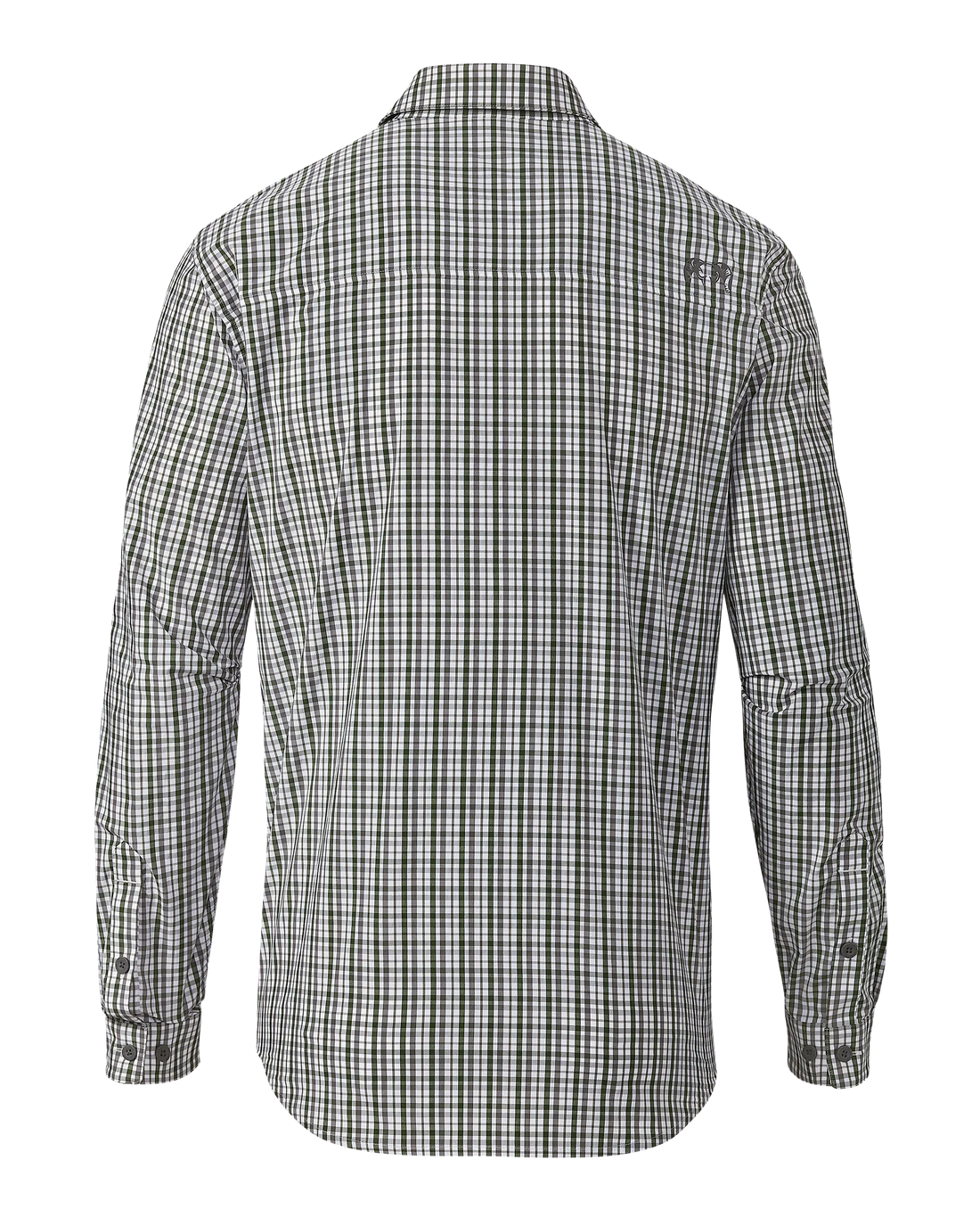Borrego LS Shirt | Mini Cross Check Verde Plaid
