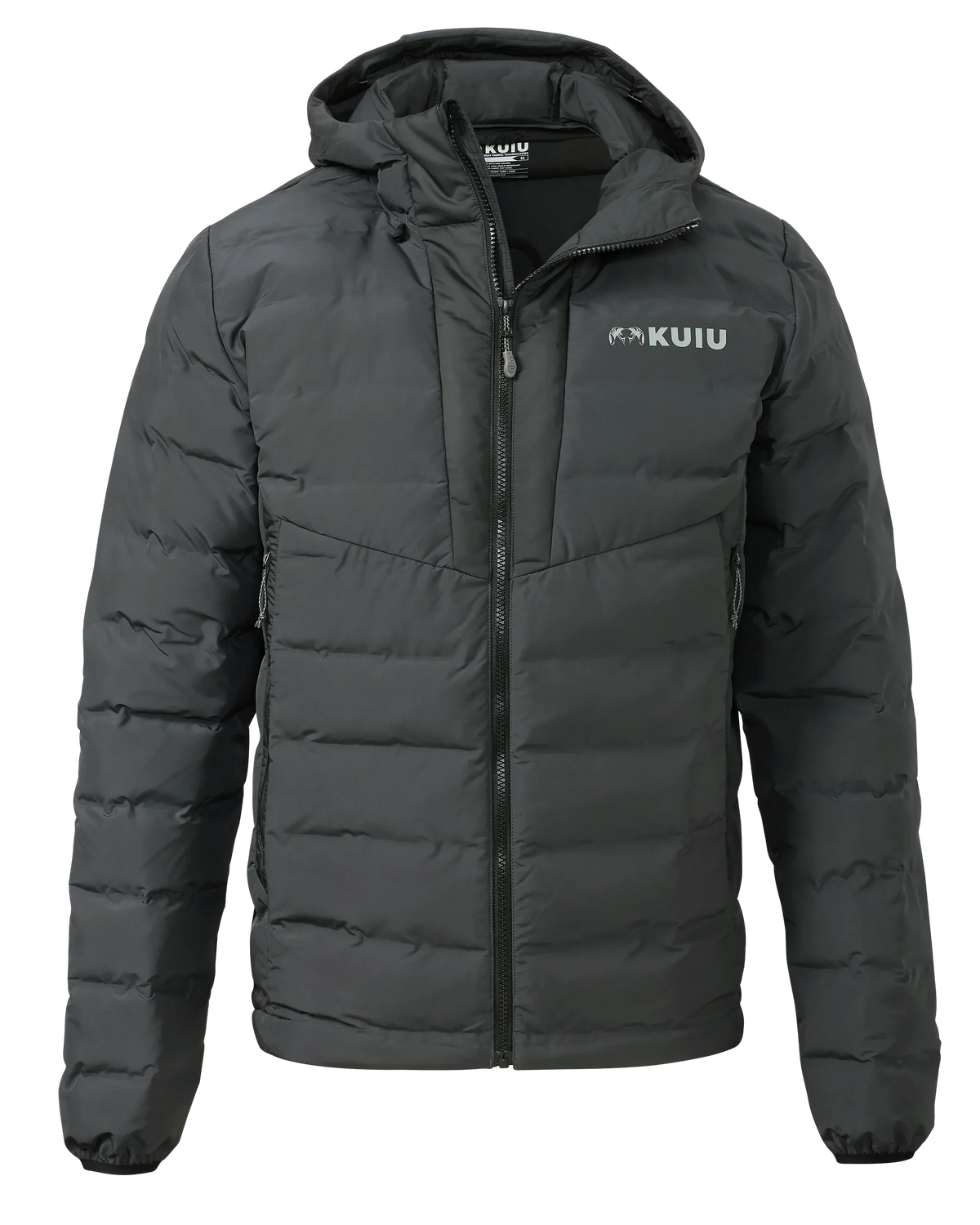 Elements Hooded Jacket | Gunmetal