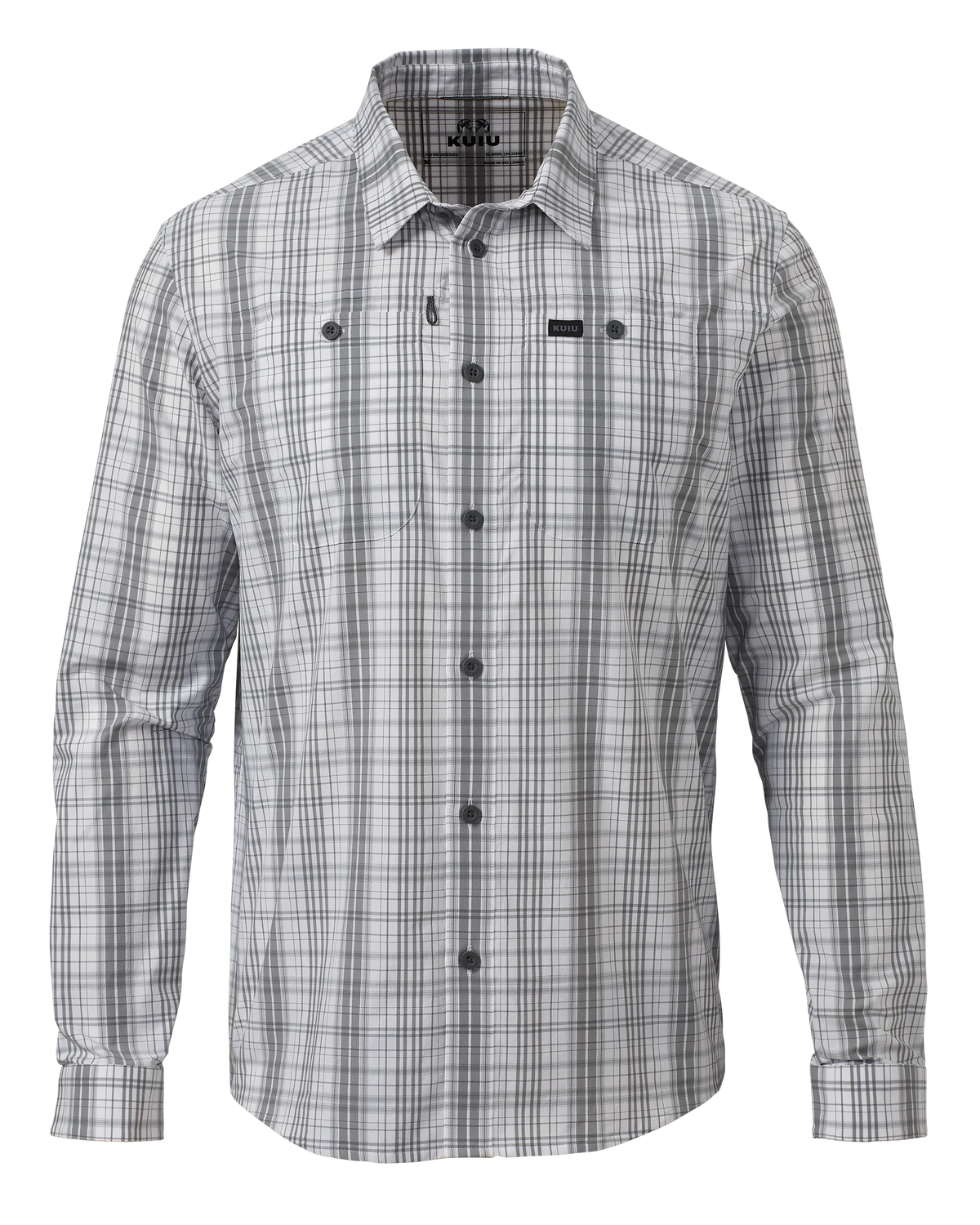 Borrego LS Shirt | Granite Plaid