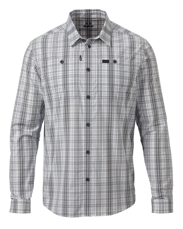 Borrego LS Shirt | Granite Plaid