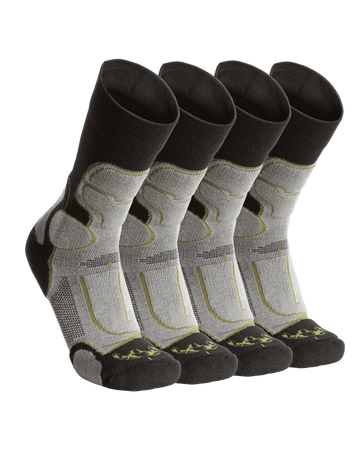 ULTRA Merino Crew Sock 4-Pair Pack | Grey Green