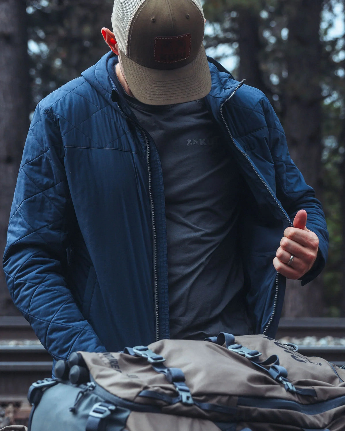 Outlet Granby Hooded Jacket | Bourbon
