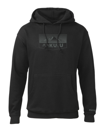 KUIU Ultralight Mountain Logo Hoodie | Black