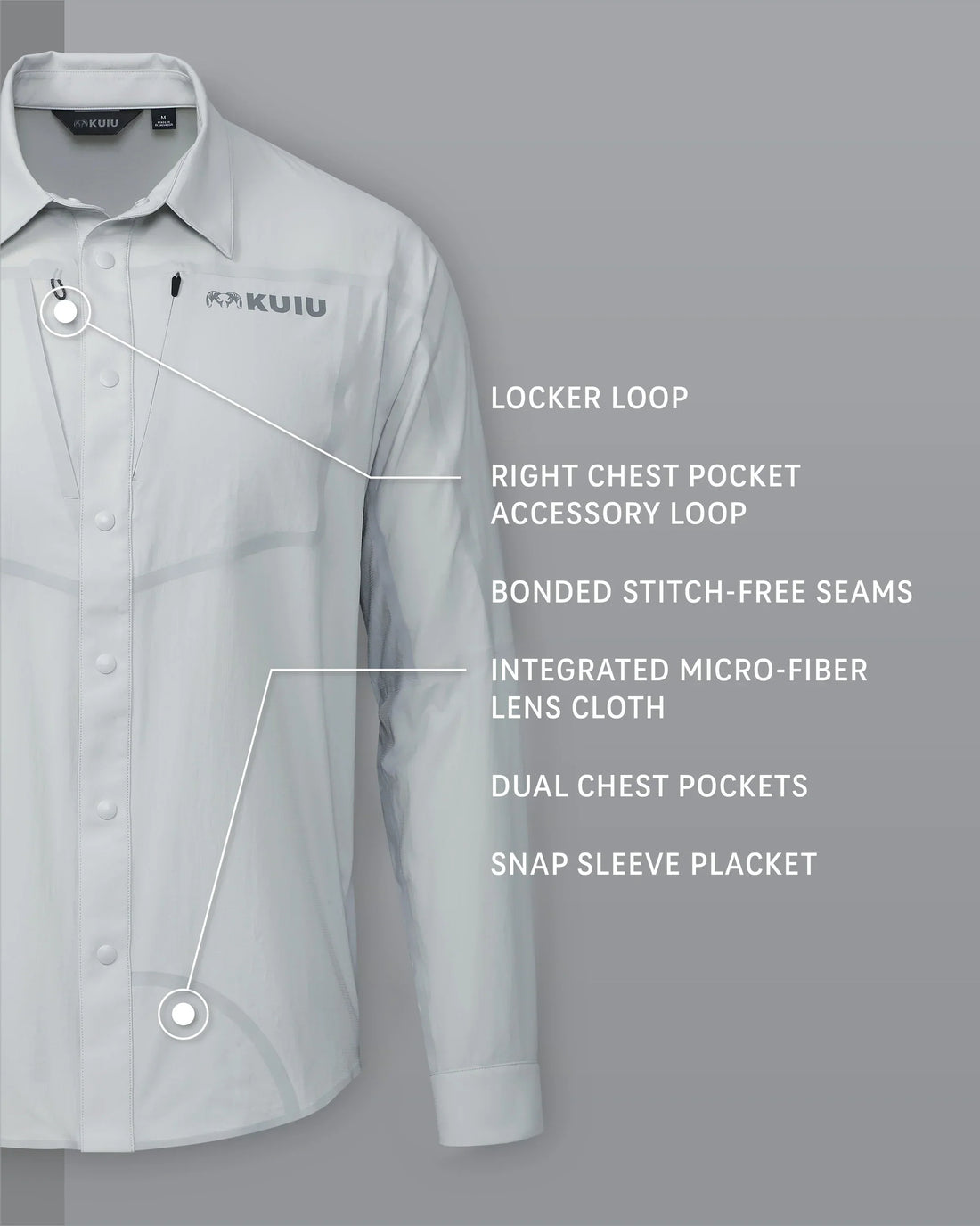 Outlet Salton LS Shirt | Lunar