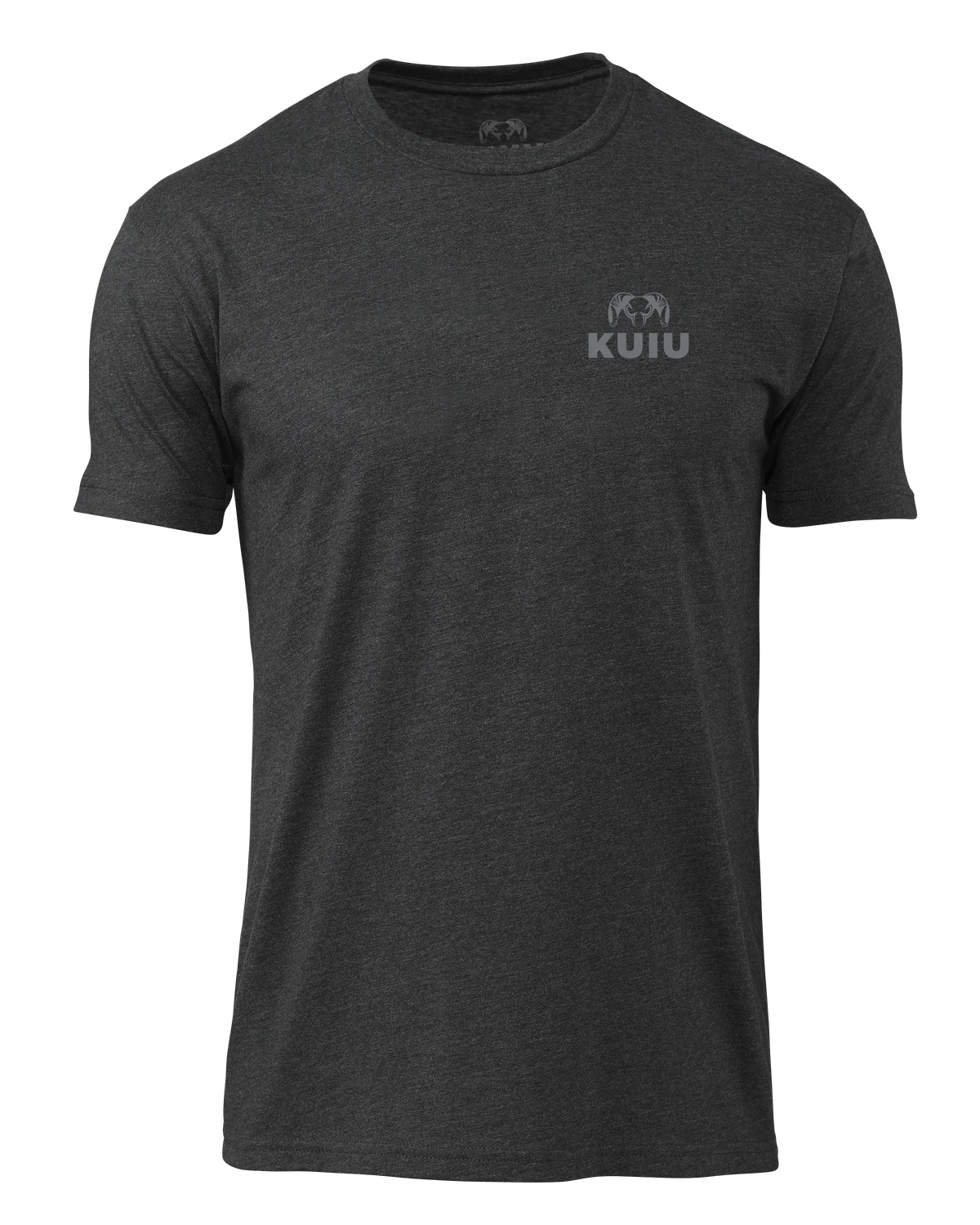 KUIU Solid Flag Fade T-Shirt | Charcoal