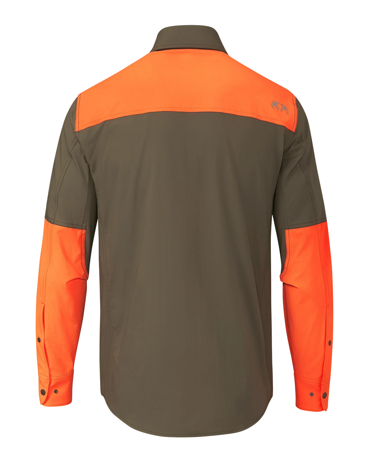 Upland Sporter Shirt | Major Brown/Blaze Orange