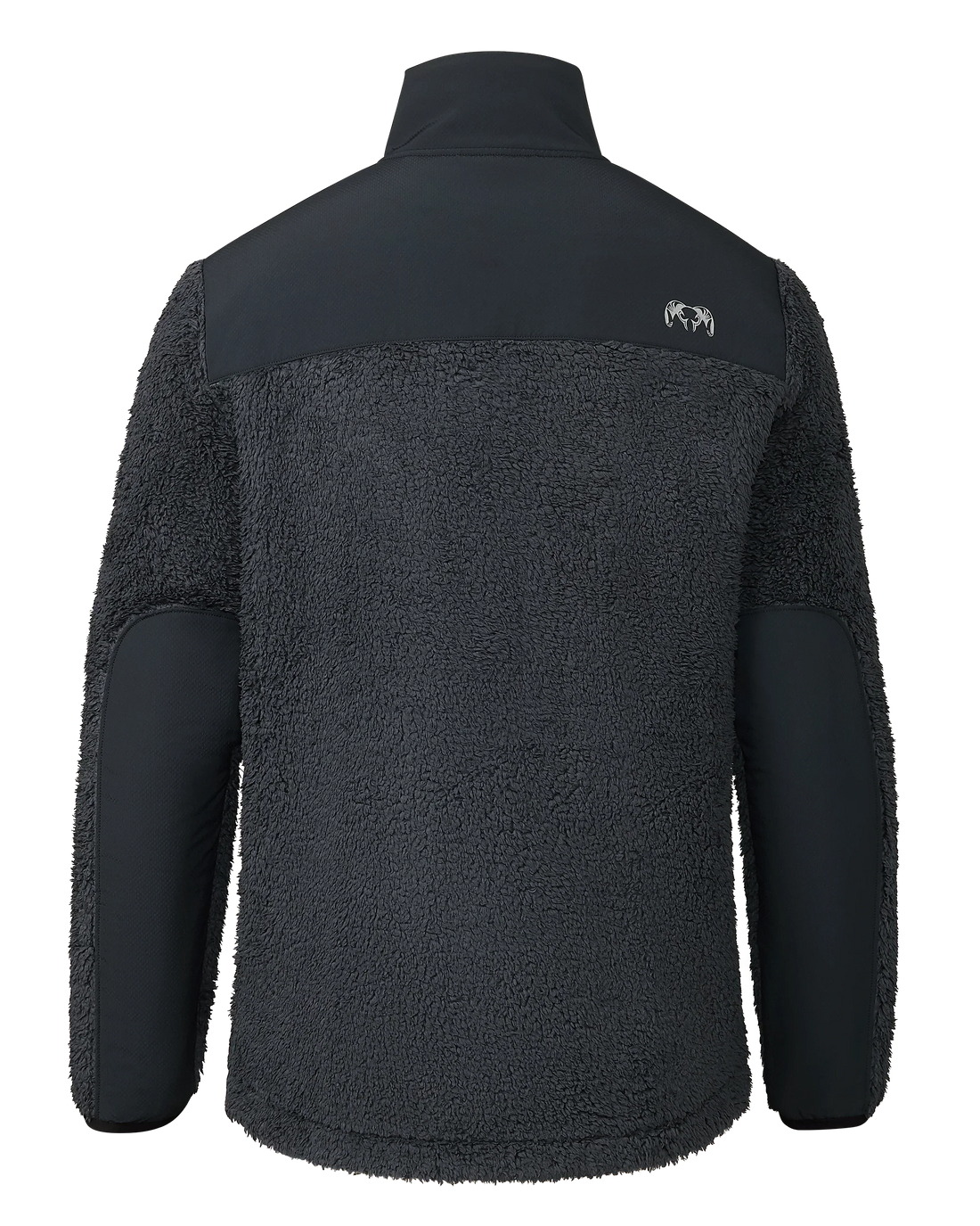 Sherpa Fleece Zip Pullover | Nightfall