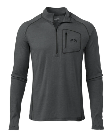 ULTRA Merino 145 Zip-T Hunting Shirt | Gunmetal