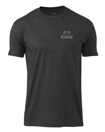 KUIU Ram Chest Logo T-Shirt | Charcoal