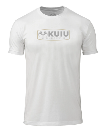 Outlet KUIU Outlined Patch T-Shirt | White