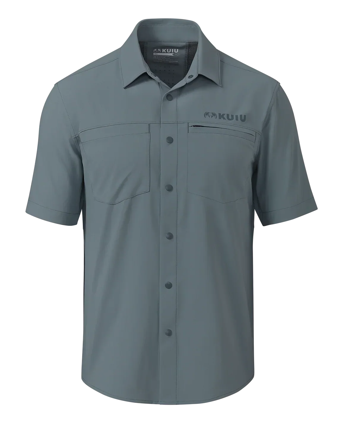 Mesa Vented SS Snap Shirt | Slate