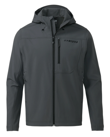 Alpine Hooded Jacket | Gunmetal