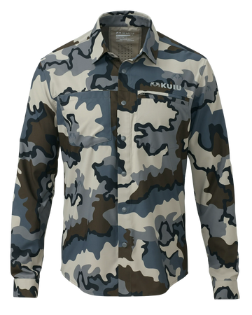 Outlet Mesa Vented LS Snap Shirt | Vias