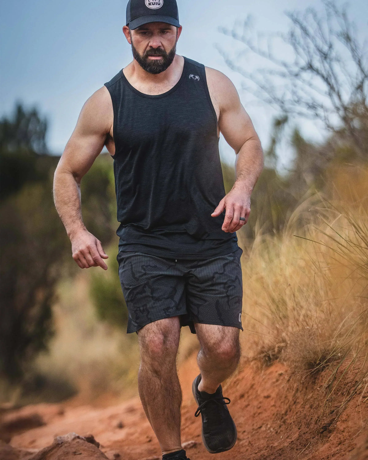 EnduroMesh Tank | Black Heather