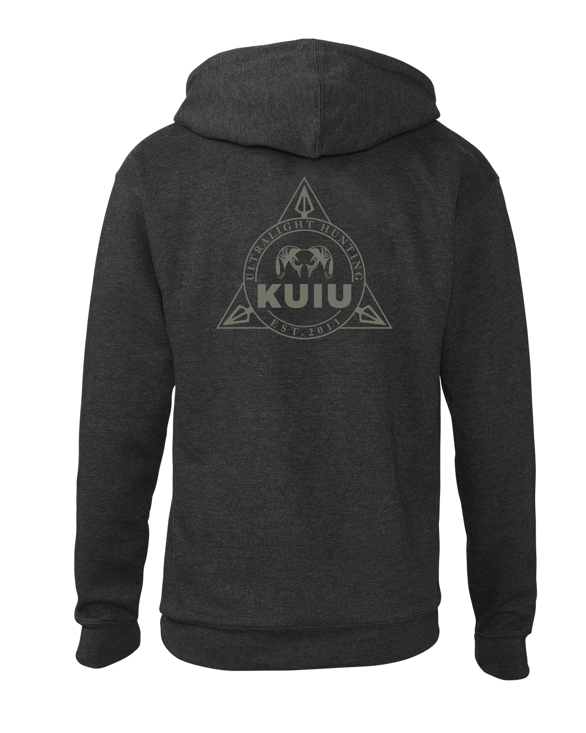 Outlet KUIU Bowhunter Badge Hoodie | Charcoal