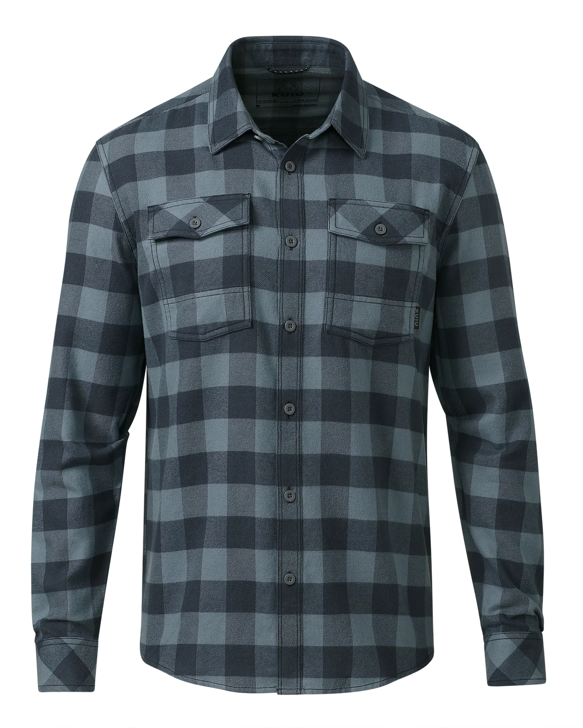 Outlet Field Flannel Shirt | Slate Buffalo Check