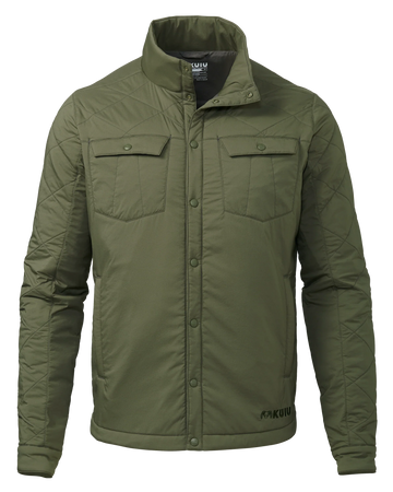 Outlet Base Camp Insulated Snap Shirt | Olive