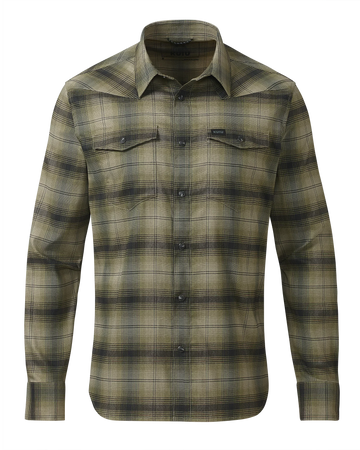 Laredo LS Shirt | Verde Ombre Plaid
