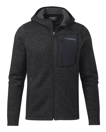 Base Camp Hooded Sweater | Heather Black