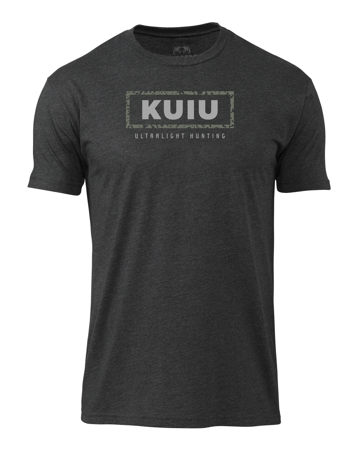 KUIU Box Logo T-Shirt | Charcoal