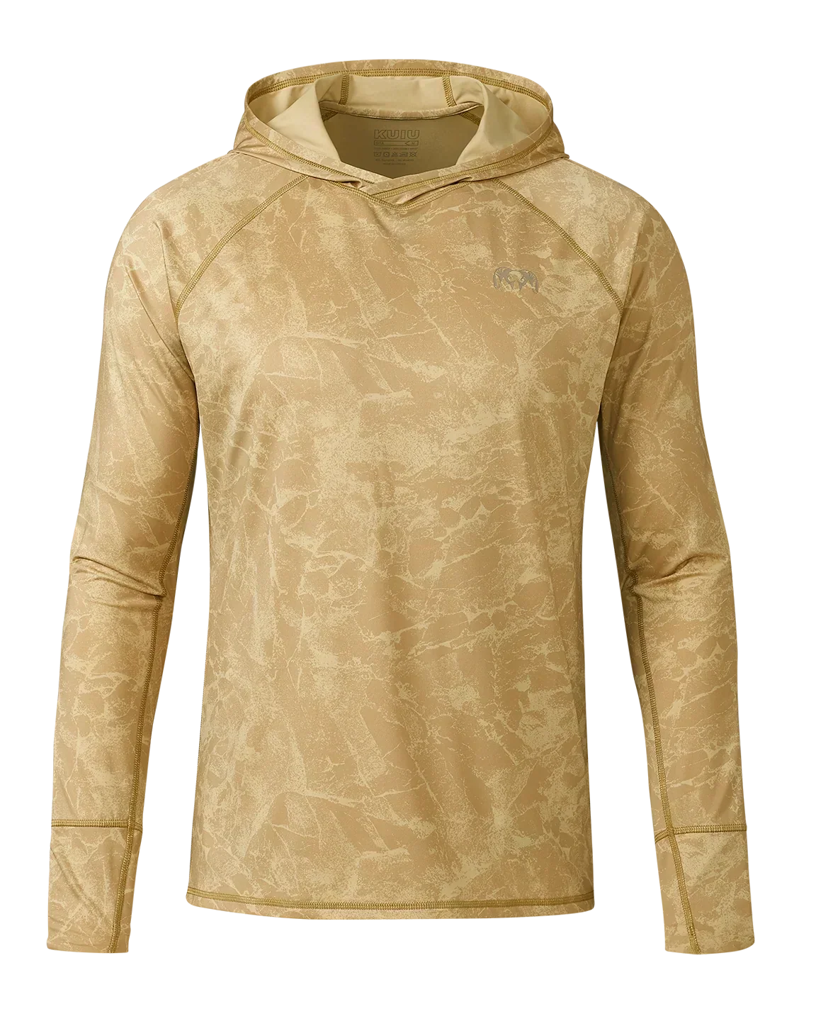 Gila LS Hoodie Gritstone | Dune Gritstone