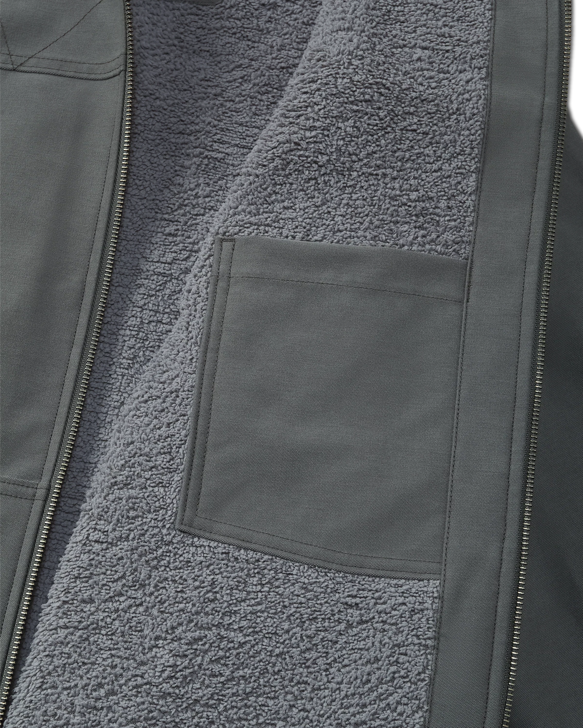 Brawley Hooded Fleece Jacket | Gunmetal