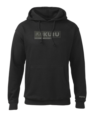 KUIU Here to Hunt Gritstone Hoodie | Black