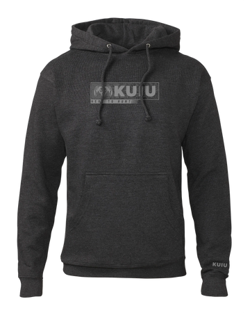 KUIU Here to Hunt Gritstone Hoodie | Charcoal
